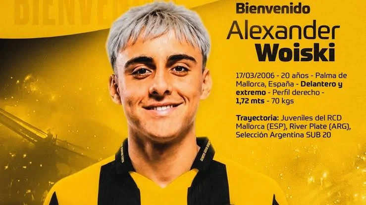 Sin llegar a debutar en River, Alex Woiski es refuerzo de Deportivo Táchira