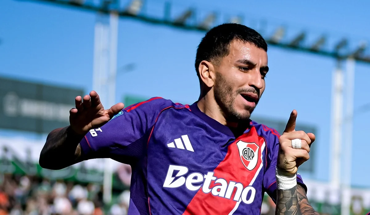 Ángel Correa marcó por tercer partido al hilo con River en el Clausura