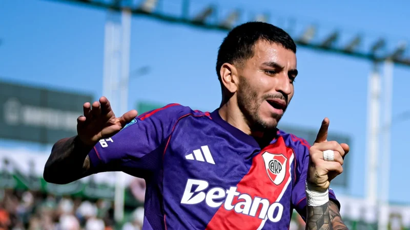 Ángel Correa marcó por tercer partido al hilo con River en el Clausura