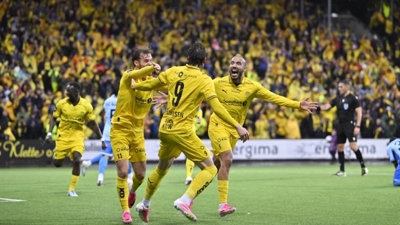 BodoGlimt eliminó a Union Saint-Gilloise de la Champions League