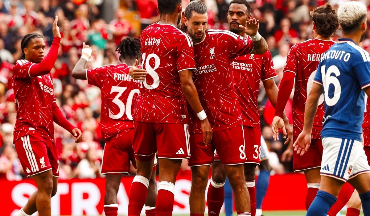 Cody Gakpo marcó para Liverpool en pleno rumor de salida a Tottenham