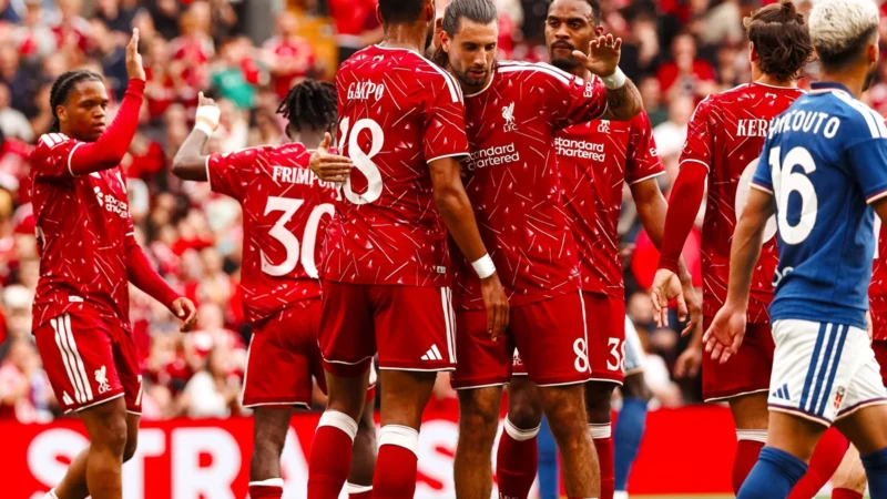 Cody Gakpo marcó para Liverpool en pleno rumor de salida a Tottenham