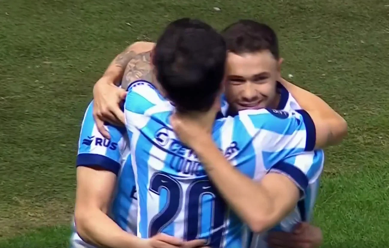 Racing necesitó cuatro minutos para adelantarse a Belgrano en Copa Argentina