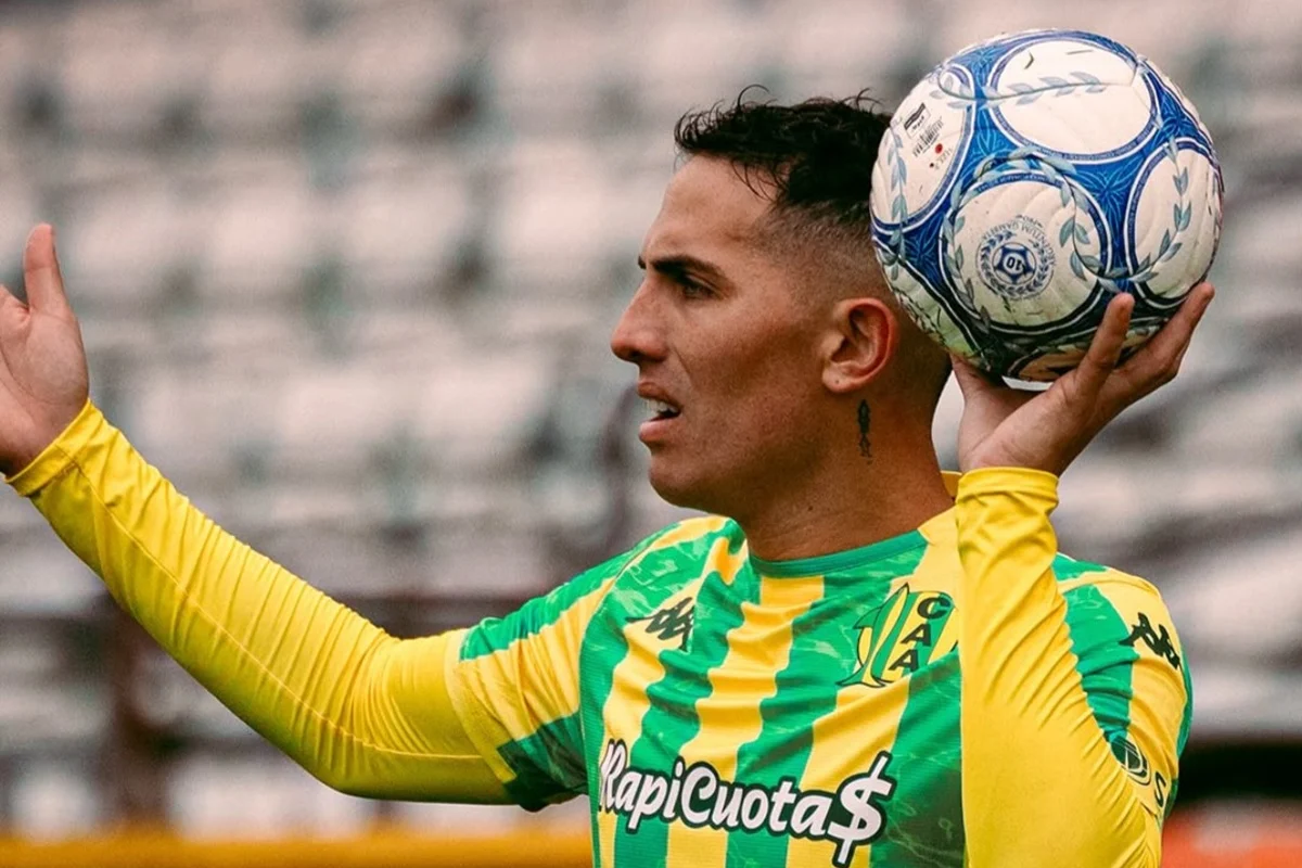 Braian Cufré se lesionó en la entrada en calor de Aldosivi – Unión