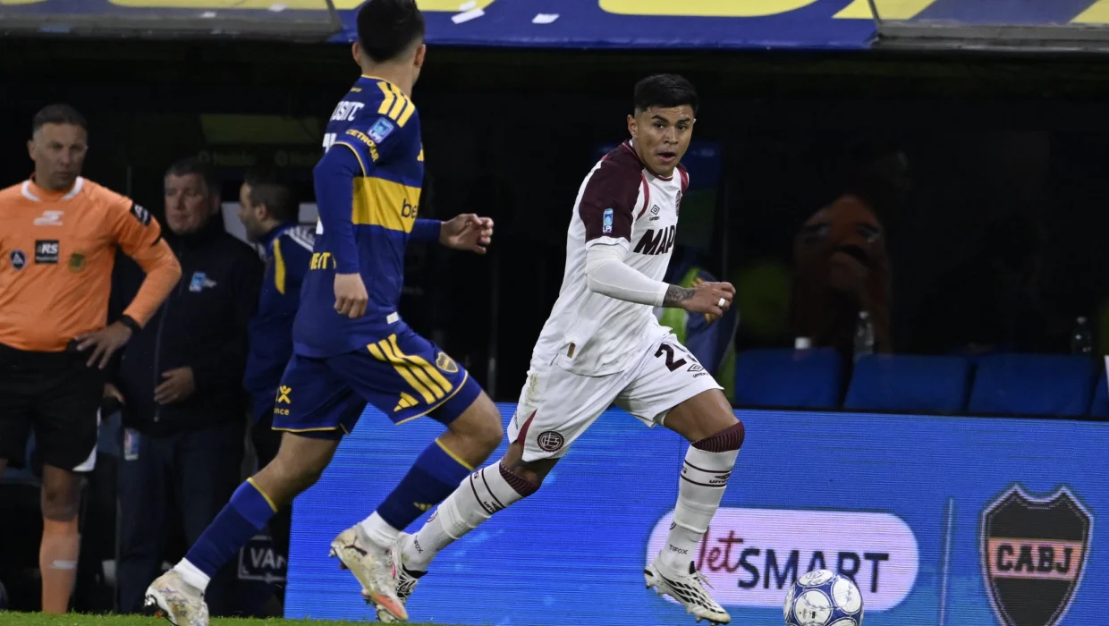 Otra venta millonaria para Lanús: Dylan Aquino seguirá su carrera en Bélgica a cambio de casi 9 millones de dólares