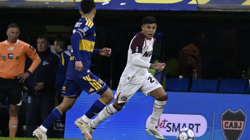 Otra venta millonaria para Lanús: Dylan Aquino seguirá su carrera en Bélgica a cambio de casi 9 millones de dólares