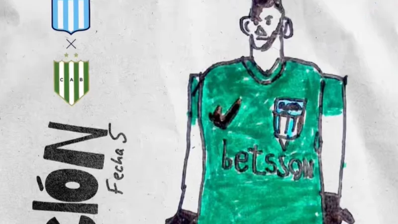 Racing presentó su formación con un guiño al Día del Niño