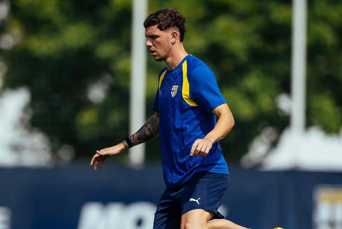 Franco Carboni volvió a sumar minutos con Parma en Coppa Italia