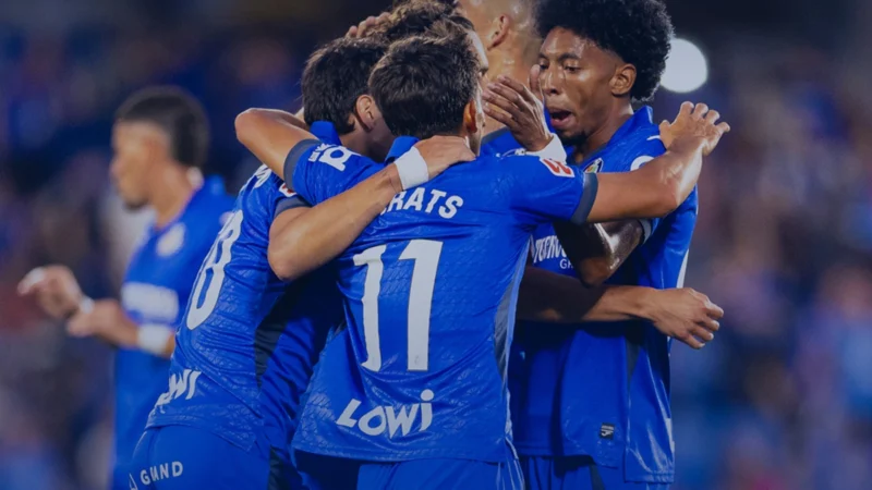 Getafe le ganó al Partizan de Belgrado con gol de Johan Mojica