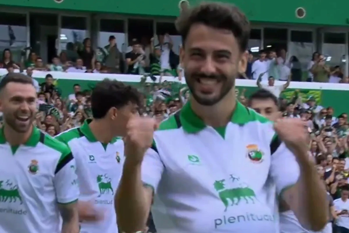 Racing de Santander volvió a marcar en La Liga tras 14 años gracias a Andrés Martín