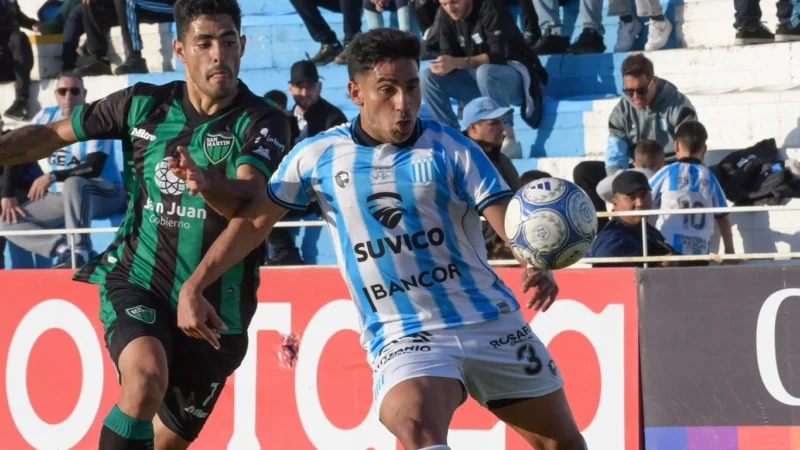 Racing de Córdoba y San Martín de San Juan repartieron puntos en el Sancho