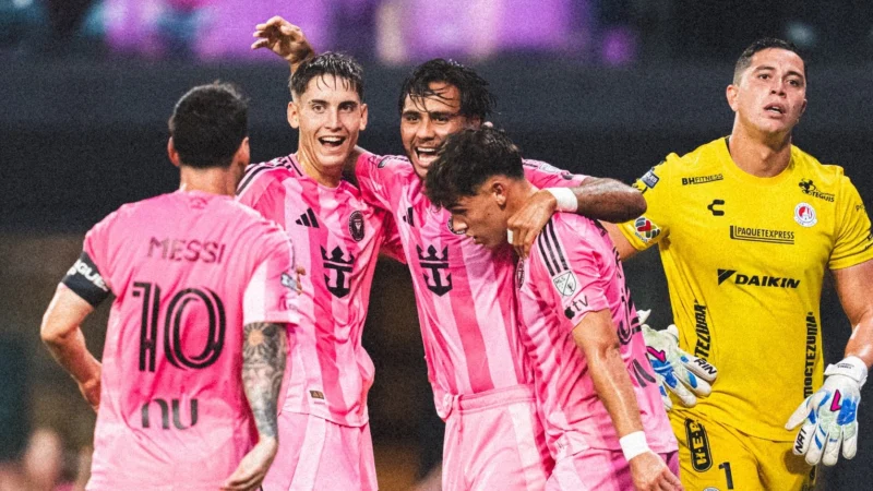 Inter Miami arrancó con triunfo la Leagues Cup ante Atlético San Luis