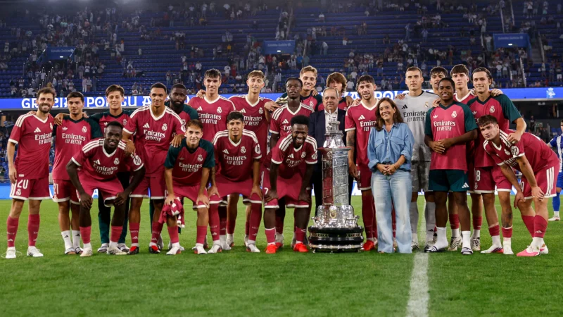 Real Madrid se quedó con el Trofeo Teresa Herrera tras vencer a La Coruña