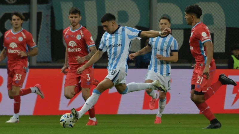 Racing cortó su sangría con triunfo clave ante Belgrano y clasificó a cuartos de Copa Argentina