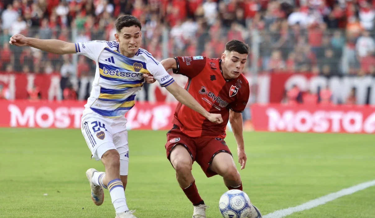 Boca reaccionó a tiempo por los ‘pibes’ y rescató un empate ante Newell’s en Rosario