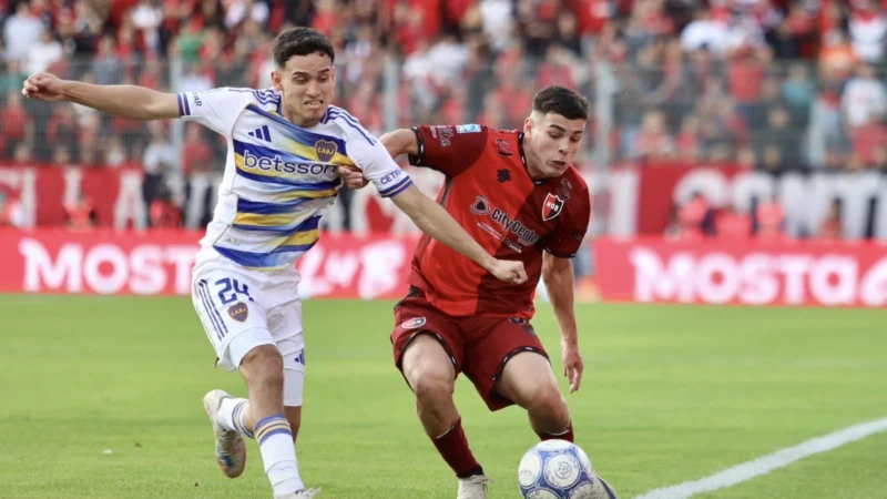 Boca reaccionó a tiempo por los ‘pibes’ y rescató un empate ante Newell’s en Rosario