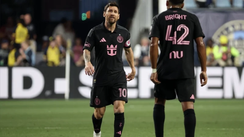 Inter Miami empató 2-2 ante Philadelphia Union en el regreso de Messi al gol