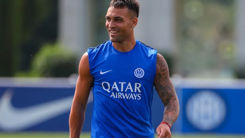 Lautaro Martínez va como titular en Inter – Monza