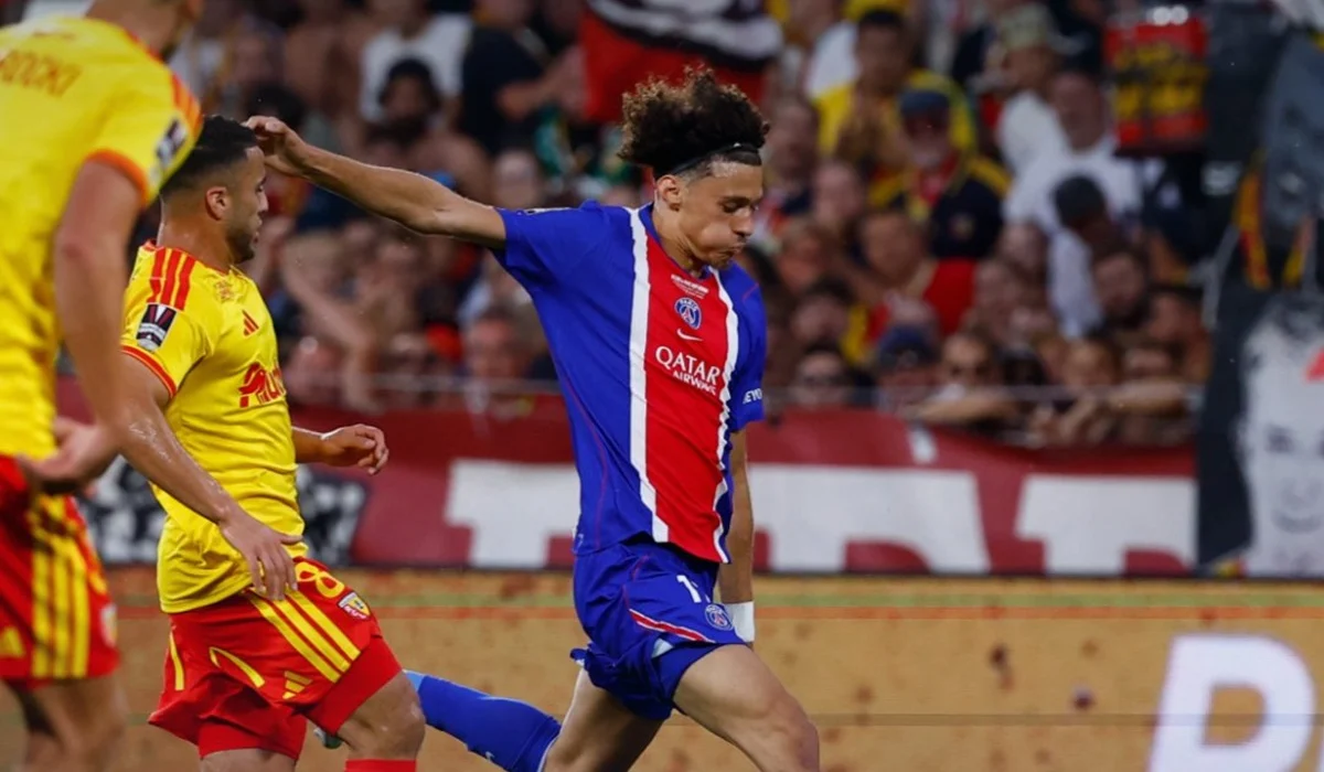 Lens dio la sorpresa y le ganó la Supercopa de Francia a PSG
