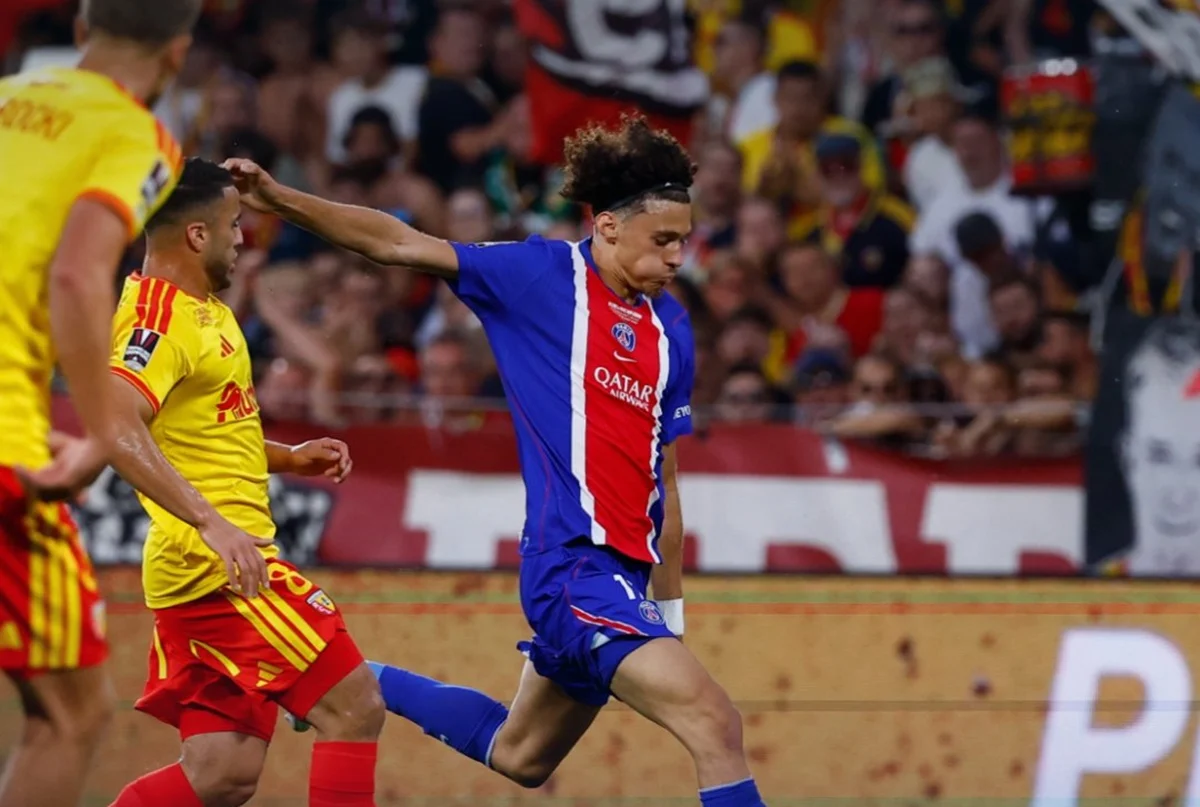 Lens dio la sorpresa y le ganó la Supercopa de Francia a PSG