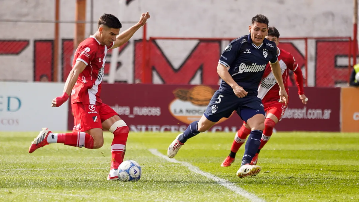 Deportivo Maipú venció a Quilmes y se afianza en puestos de reducido