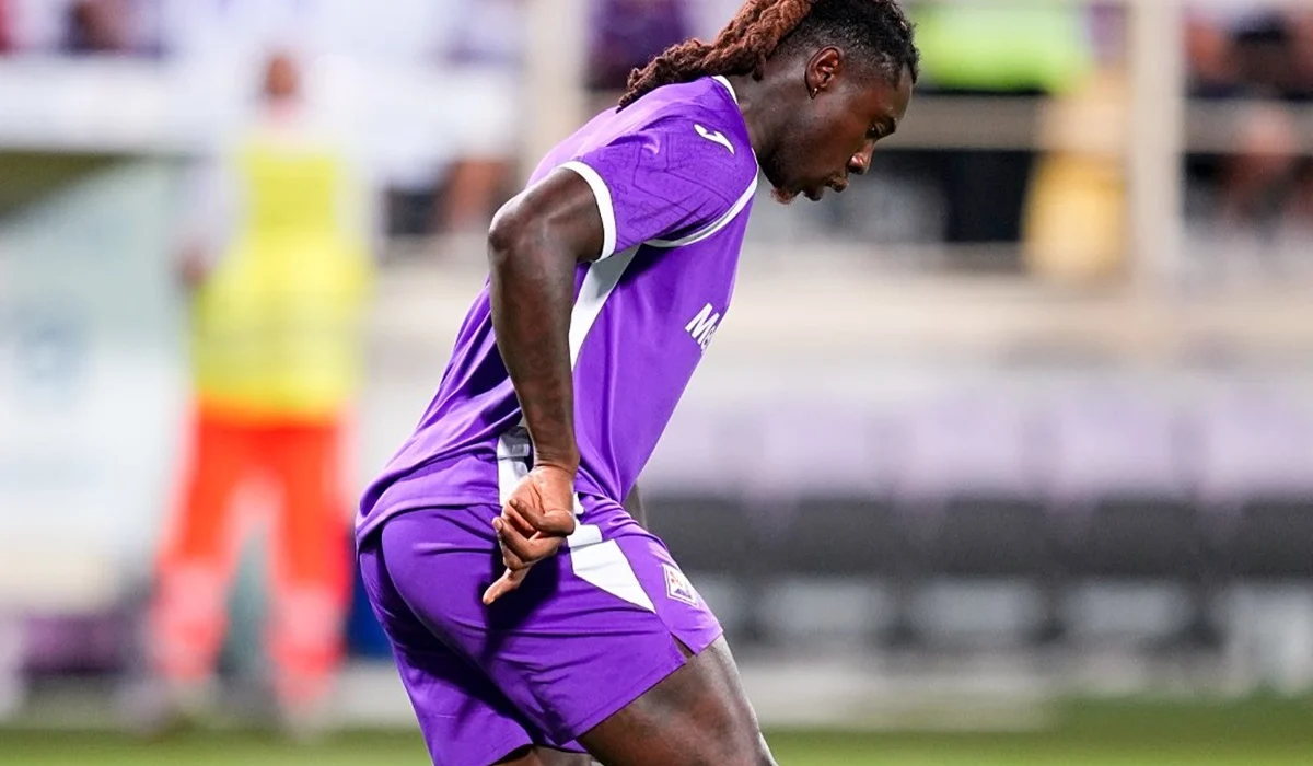 Moise Kean arrancó la temporada con un gol para Fiorentina