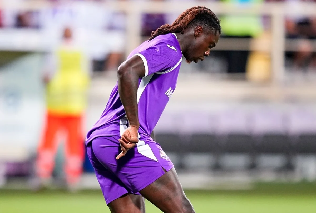 Moise Kean arrancó la temporada con un gol para Fiorentina