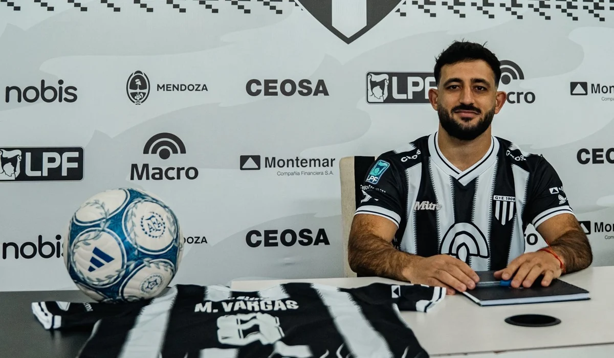El «Monito» Vargas firmó en Gimnasia de Mendoza