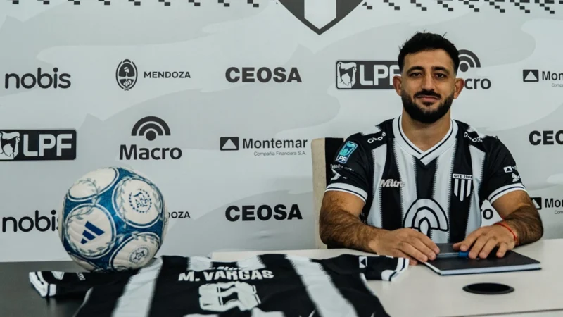 El «Monito» Vargas firmó en Gimnasia de Mendoza