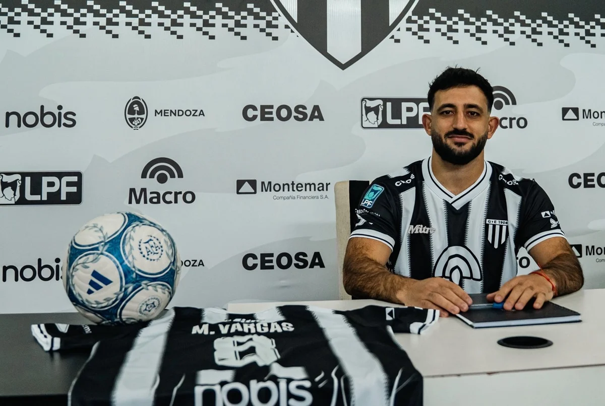 El «Monito» Vargas firmó en Gimnasia de Mendoza