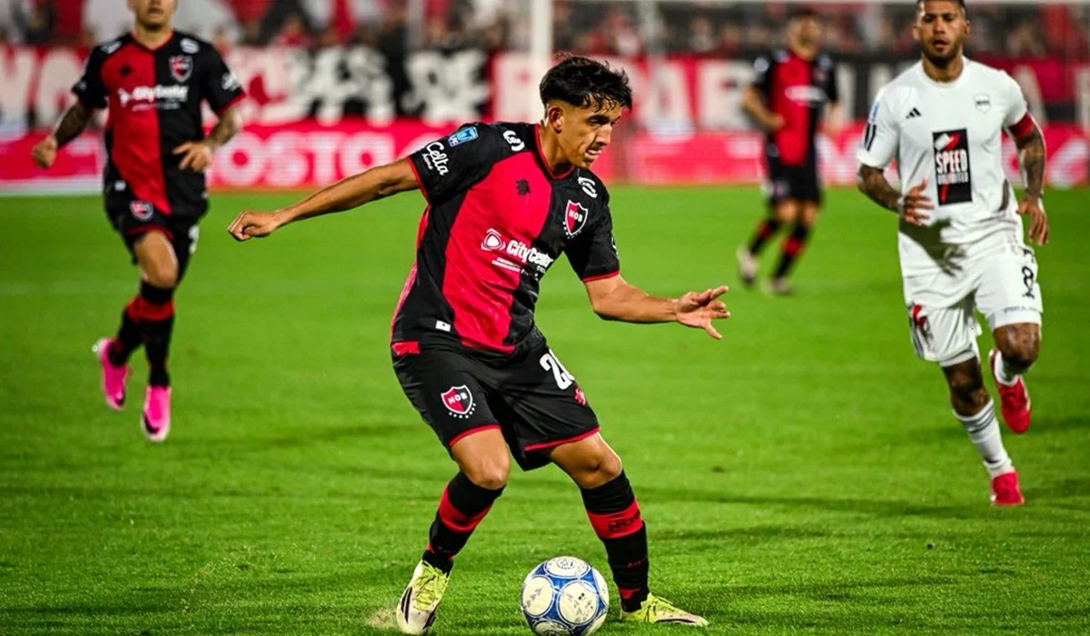 Facundo Guch dibujó un golazo para Newell´s ante Riestra