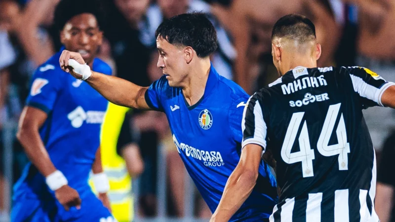 Getafe perdió con Partizan pero se metió en fase regular de Conference League