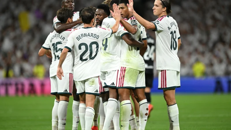 Real Madrid derrotó a Real Sociedad con triplete de Mbappé