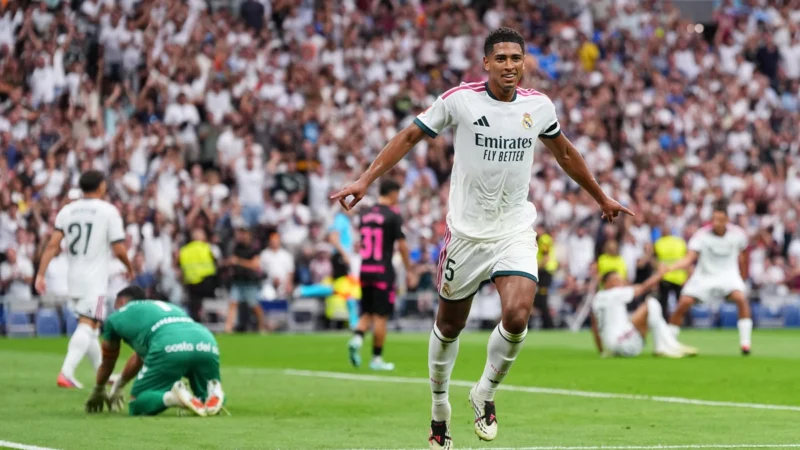 Real Madrid aplastó al Málaga y sigue con puntaje ideal en La Liga