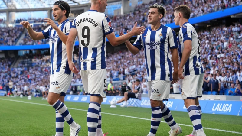 Real Sociedad cortó la mala racha y venció al Espanyol en La Liga