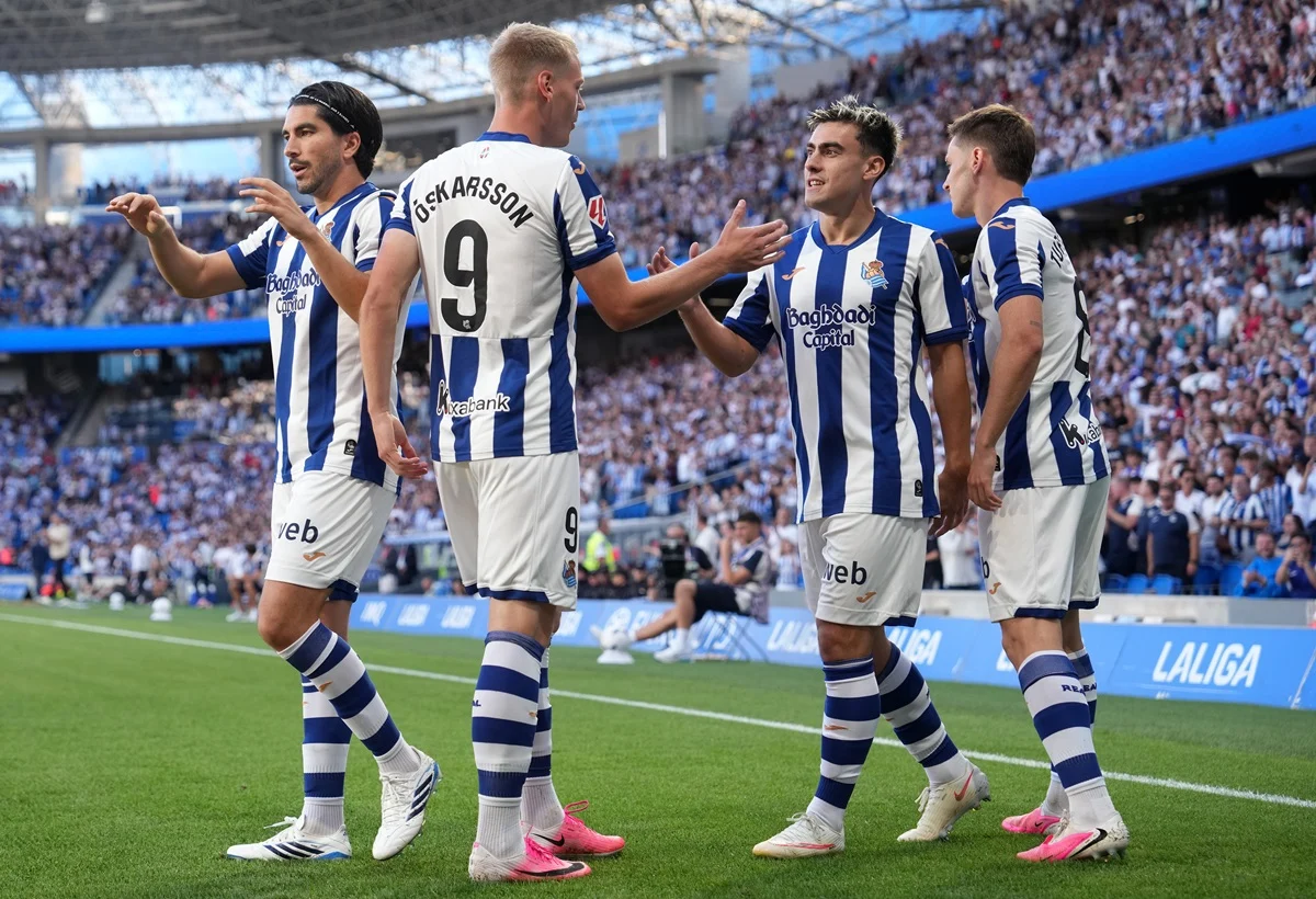 Real Sociedad cortó la mala racha y venció al Espanyol en La Liga