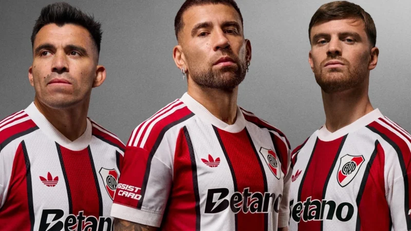 River presentó su nueva camiseta tricolor de Adidas Originals
