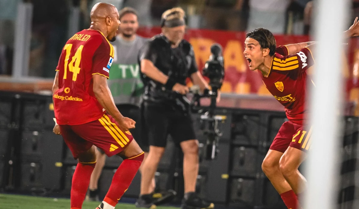Roma aplastó a Fiorentina con un hat-trick de Malen