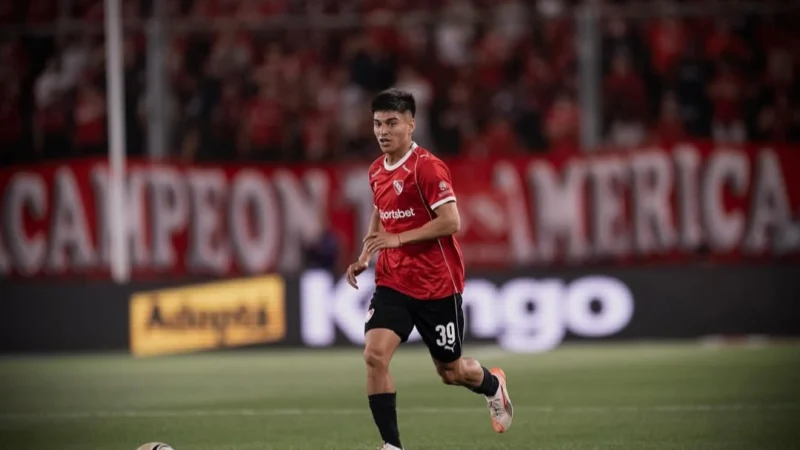 Dura lesión en Independiente: Jonathan De Irastorza se rompió los ligamentos cruzados