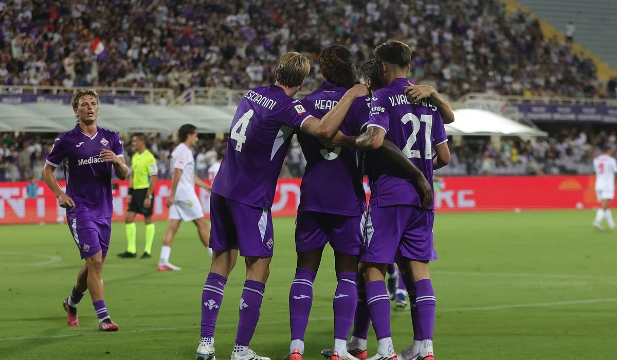 Fiorentina aplastó a Benevento por Coppa Italia