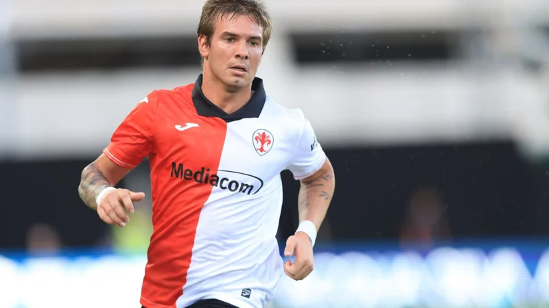 Mastantuono fue el mejor de un Fiorentina que pierde por goleada