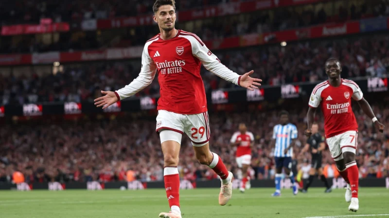 Kai Havertz marcó el primer gol de la temporada de Premier League
