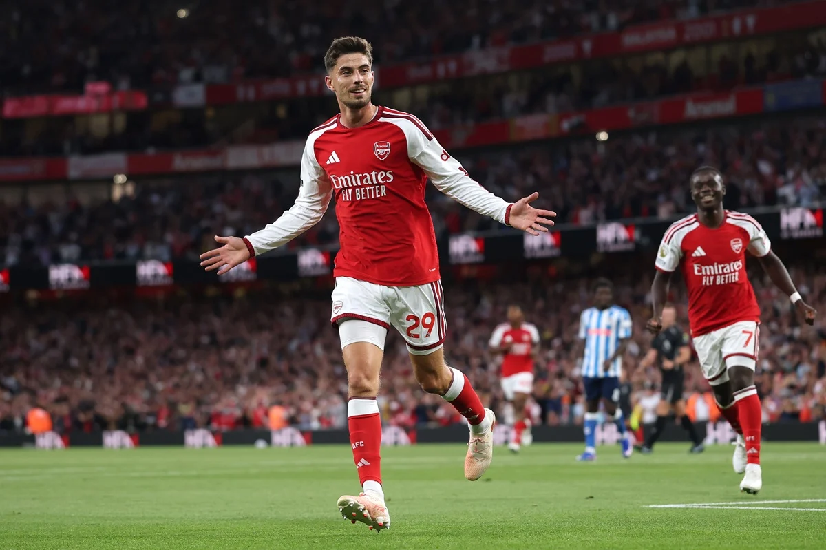 Kai Havertz marcó el primer gol de la temporada de Premier League