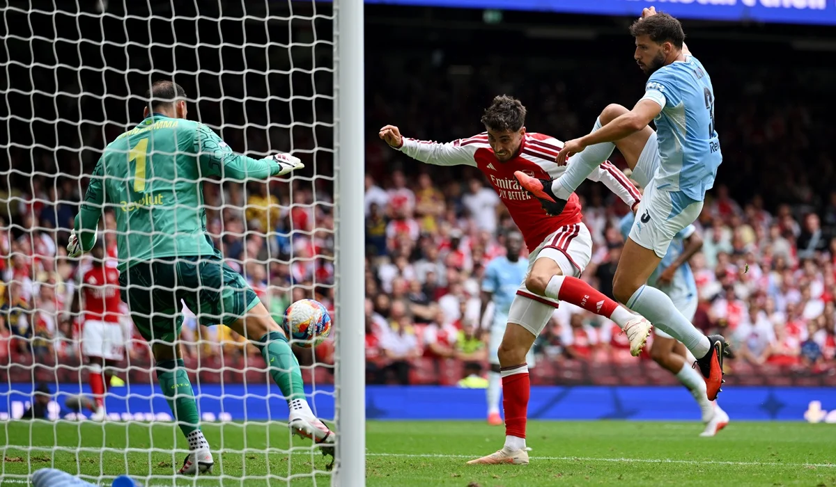 Kai Havertz estiró diferencias entre Arsenal y Manchester City por Community Shield