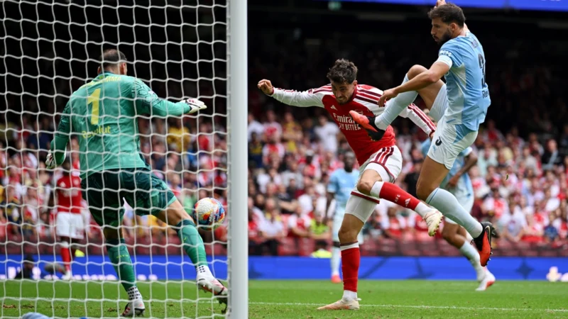 Kai Havertz estiró diferencias entre Arsenal y Manchester City por Community Shield