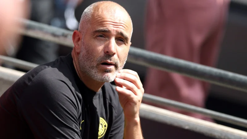 Enzo Maresca habló sobre el mercado de Manchester City: «No estoy preocupado, no estoy inquieto»