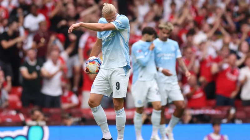 Haaland estiró su maldición en finales y lleva once definiciones sin goles con Manchester City