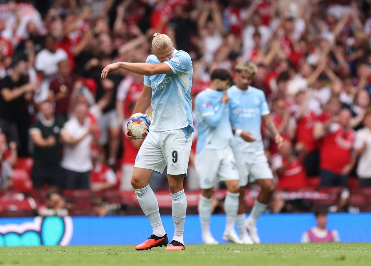 Haaland estiró su maldición en finales y lleva once definiciones sin goles con Manchester City