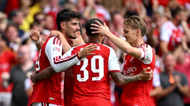Arsenal ganó la Community Shield aplastando al Manchester City en el inicio del ciclo Maresca