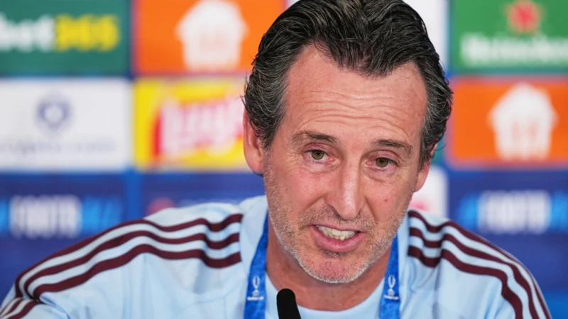 Sin Dibu Martínez ni Garnacho, así forma Aston Villa para la Supercopa de Europa ante PSG
